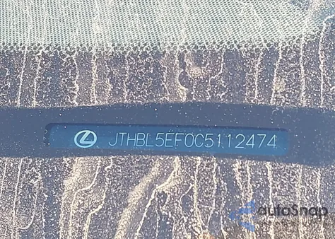 2012 Lexus Ls 460 from USA, damaged, VIN JTHBL5EF0C5112474